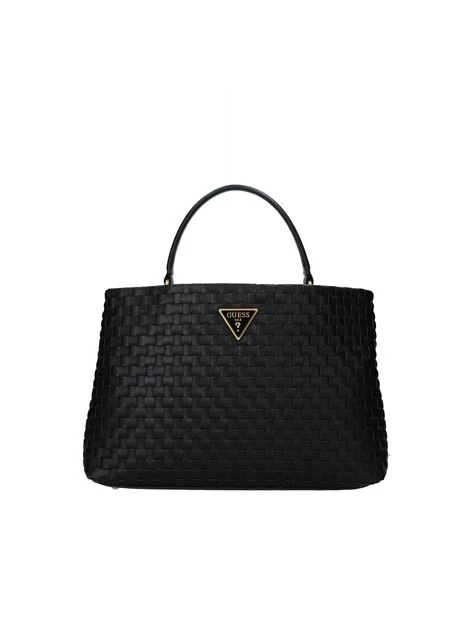 BORSA A MANO INTRECCIATA LISBET 2  DONNA NERO