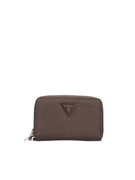 PORTAFOGLIO EFFETTO MARTELLATO MERIDIAN DONNA GRIGIO
