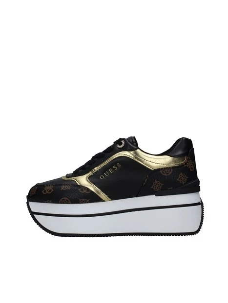 SNEAKERS CON PLATFORM CAMRIO DONNA NERO ORO