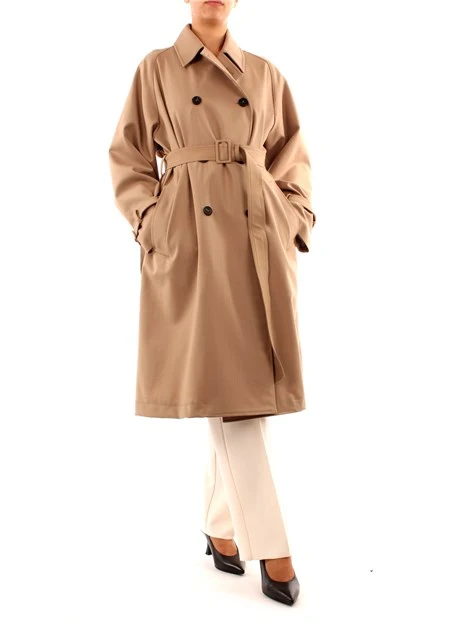 TRENCH MIDI DOPPIOPETTO DONNA BEIGE