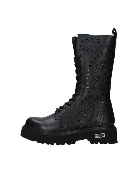 ANFIBI SLASH 3915 CON STRASS DONNA NERO