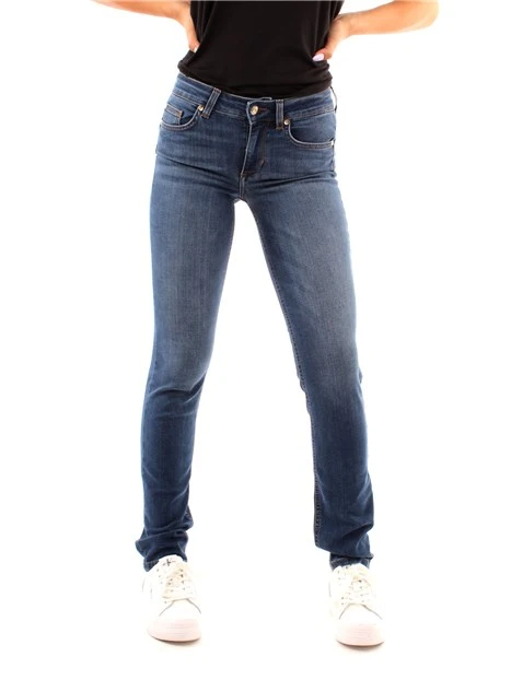 JEANS CINQUE TASCHI SLIM DONNA BLUE SCURO