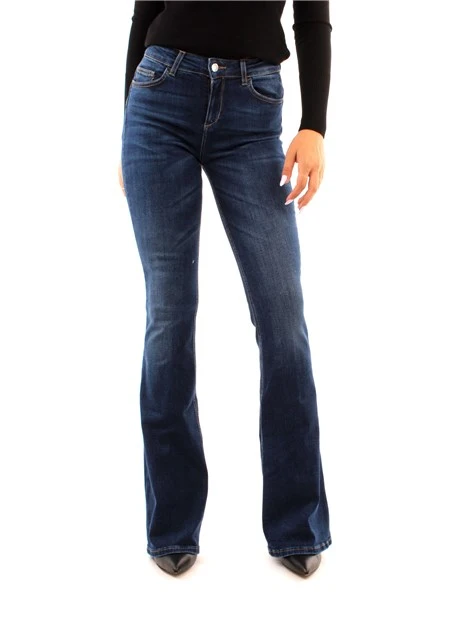 JEANS FLARE LIU JO BETTER DONNA BLU SCURO