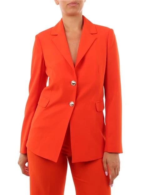 GIACCA BLAZER MONOPETTO DONNA ARANCIO