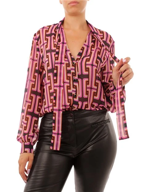 CAMICETTA A FANTASIA DONNA FUCSIA