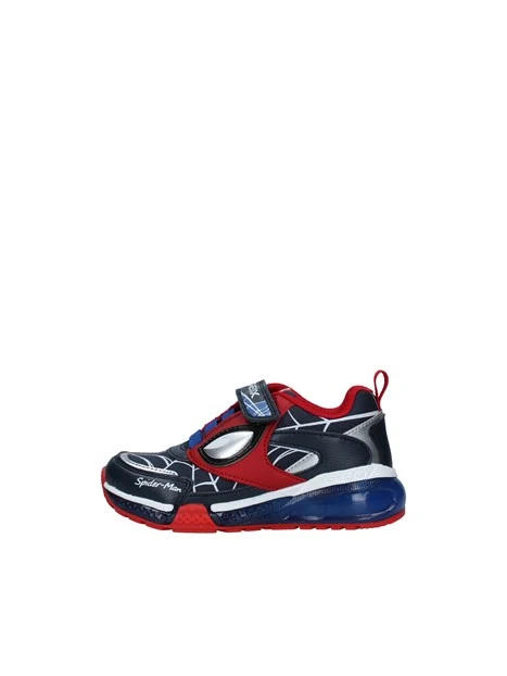 SNEAKERS MARVEL OCCHIO SPIDERMAN CON LED BAMBINO BLU