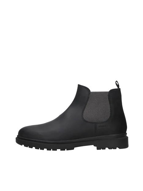 STIVALETTI CHELSEA ANDALO IN PELLE UOMO NERO