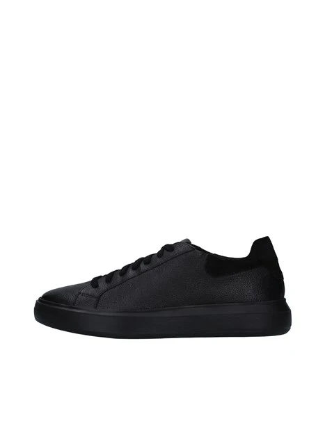 SNEAKERS CON INSERTO SCAMOSCIATO DEIVEN UOMO NERO