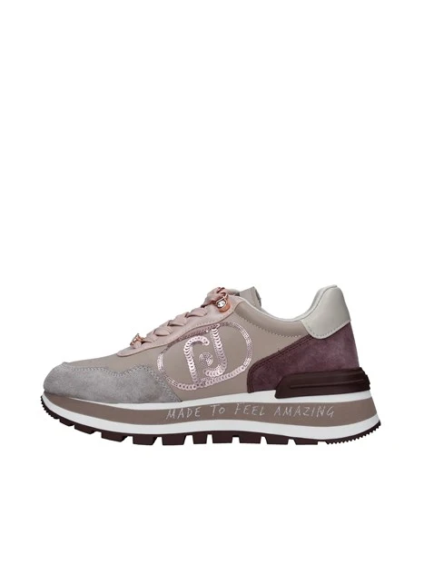 SNEAKERS CON FRASE MOTIVAZIONALE DONNA BEIGE
