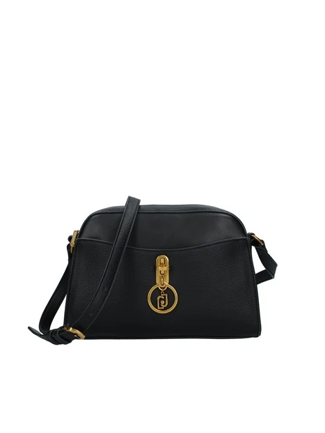 BORSA A TRACOLLA CON TASCA A GIRELLO DONNA NERO