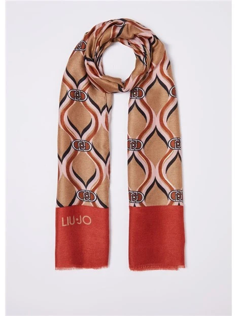 STOLA STILE ANNI 70 DONNA BEIGE