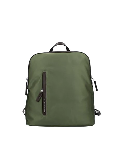 ZAINO CON TASCA FRONTALE DONNA VERDE