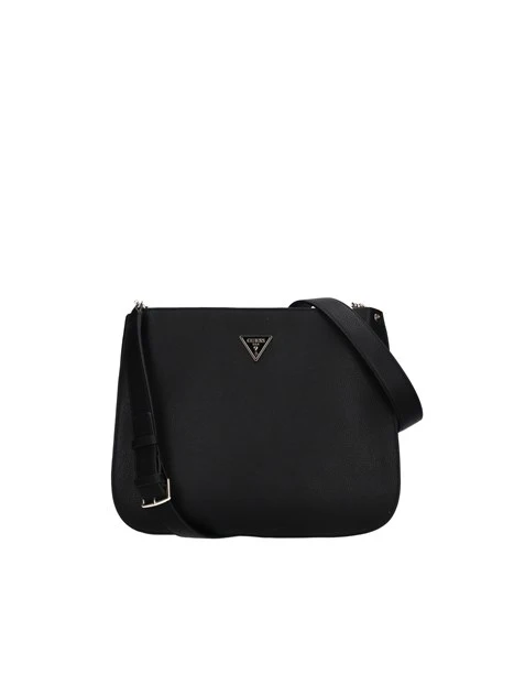BORSA A TRACOLLA  MERIDIAN IN ECOPELLE DONNA NERO