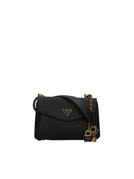 BORSA A TRACOLLA SHEMARA CONVERTIBLE IN ECOPELLE DONNA NERO