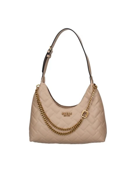 BORSA A SPALLA GRACELYNN HOBO CON CATENE DONNA BEIGE