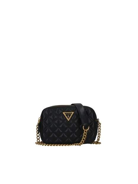 BORSA A TRACOLLA GIULLY CAMERA IN ECOPELLE DONNA NERO