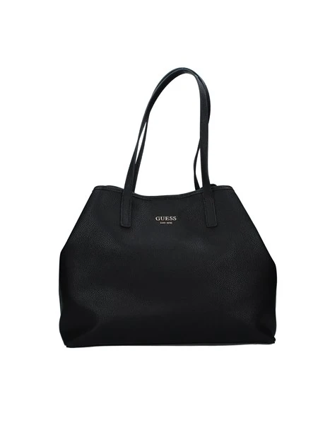 BORSA A SPALLA VIKKY LARGE IN ECOPELLE DONNA NERO