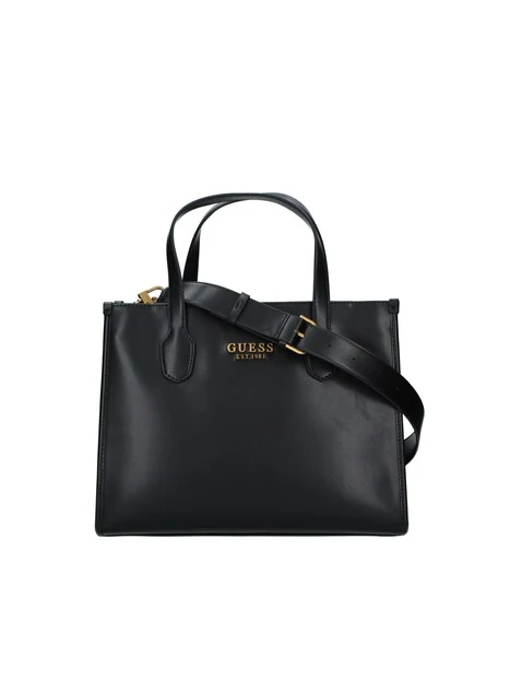 BORSA A MANO SILVANA 2  IN ECOPELLE DONNA NERO
