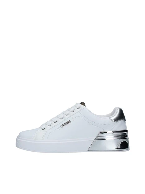 SNEAKERS CORLINA CON TALLONE A SPECCHIO DONNA BIANCO