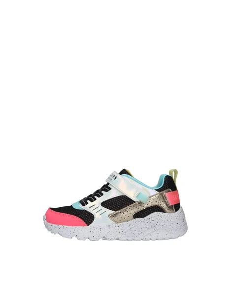 SNEAKERS UNO LITE CON STRAPPO BAMBINA NERO MULTICOLORE