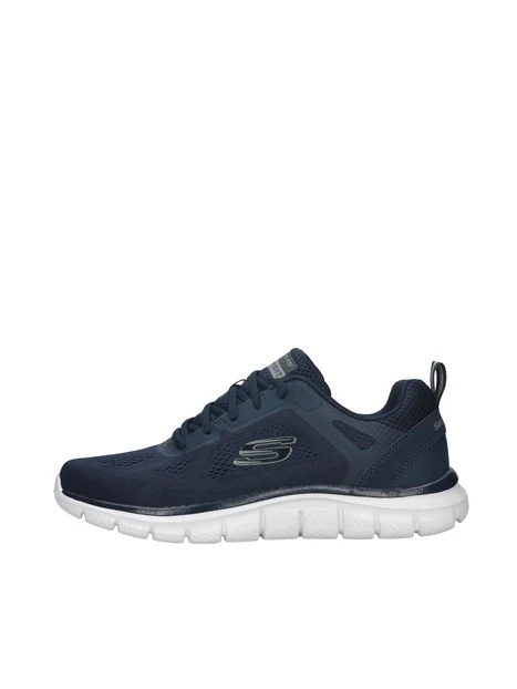 SNEAKERS TRACK - BROADER CON LACCI UOMO BLU