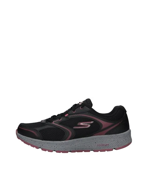 SNEAKERS GO RUN CONSISTENT CON LACCI DONNA NERO E ROSA