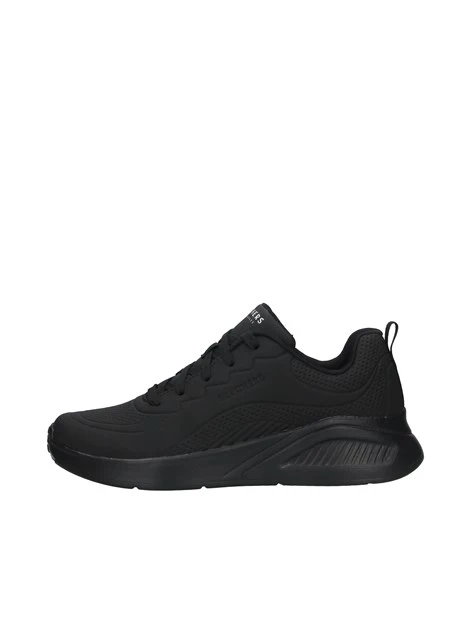SNEAKERS UNO LITE CON LACCI DONNA NERO