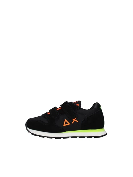 SNEAKERS CON STRAPPI TOM FLUO BAMBINO NERO