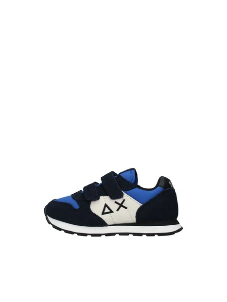 SNEAKERS CON STRAPPI TOM COLOR BAMBINO BLU AZZURRO