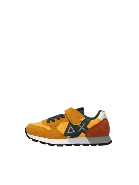 SNEAKERS CON STRAPPO JAKI SOLID BAMBINO GIALLO