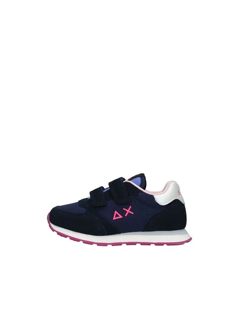 SNEAKERS CON STRAPPI ALLY SOLID BAMBINA BLU