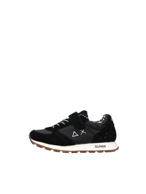 SNEAKERS   ALLY STUDS CON STRAPPO BAMBINA NERO