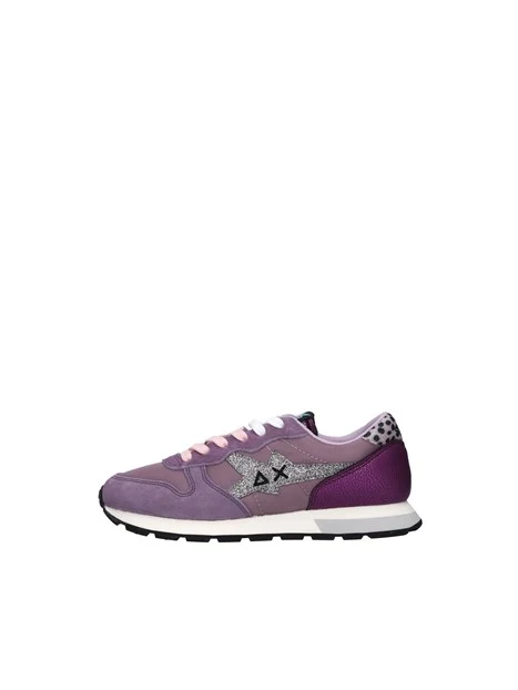 SNEAKERS  STARTGIR GLITTER CON LOGO BAMBINA LILLA