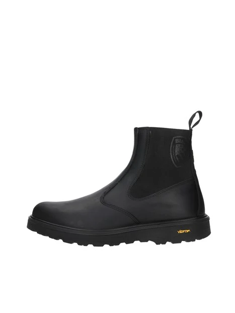 STIVALETTI GUANTANAMO7 IN PELLE UOMO NERO