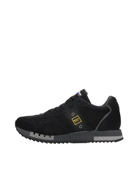 SNEAKERS QUEENS02 CON ZEPPA UOMO NERO