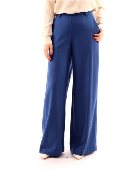 PANTALONI PALAZZO AMPI DONNA BLU