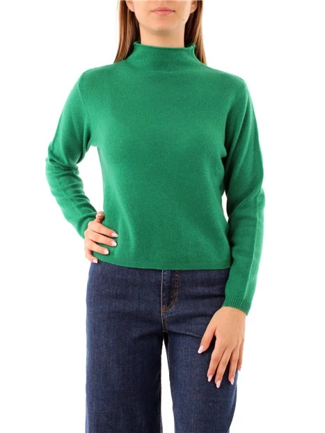 DOLCEVITA IN MORBIDO CASHMERE DONNA VERDE