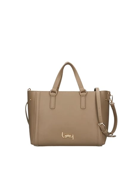 BORSA A MANO CON LATI REGOLABILI DONNA BEIGE