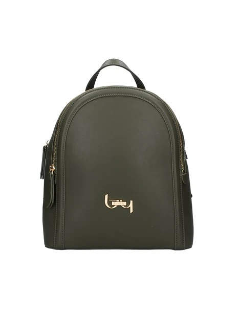 ZAINO CON DOPPIA ZIP DONNA VERDE