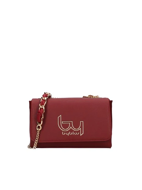 BORSA A TRACOLLA CON CATENA DORATA DONNA ROSSO