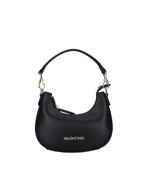 BORSA A SPALLA ZERO RE CON TRACOLLA AMOVIBILE DONNA NERO
