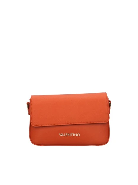 BORSA A SPALLA RETTANGOLARE CON DOPPIA TRACOLLA DONNA ARANCIO