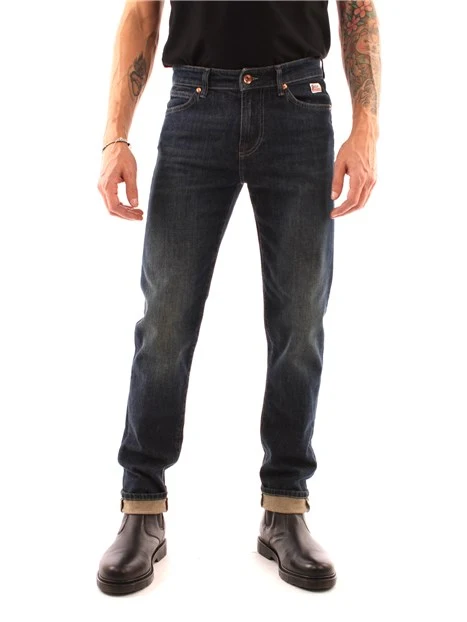 JEANS SKINNY 517 CON LAVAGGIO SCURO UOMO BLU