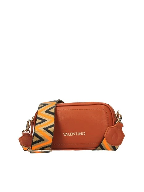 BORSA A SPALLA CON LOGO MOSAICO DONNA CUOIO