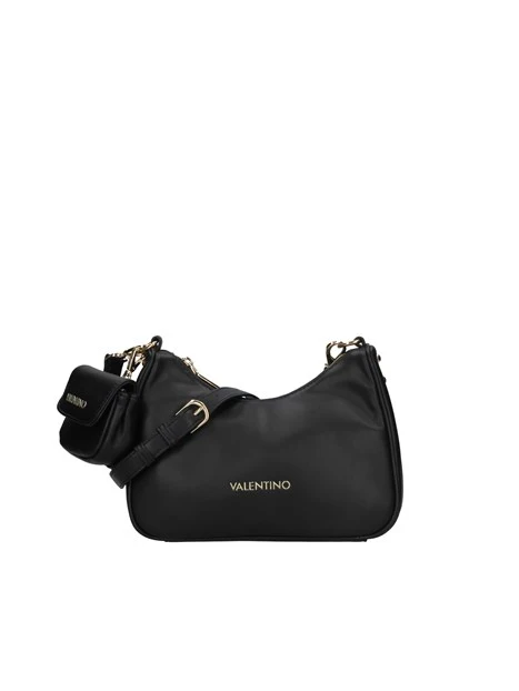 BORSA A TRACOLLA CON PORTA OGGETTI DONNA NERO