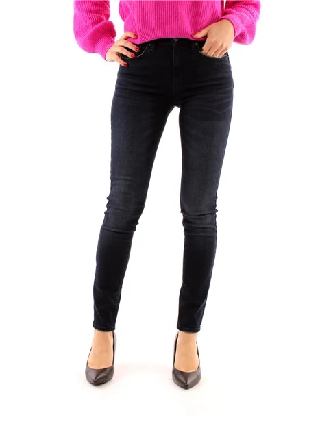 JEANS SKINNY DONNA NERO
