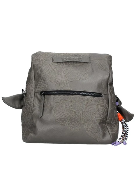 BORSA A  MANO CON PORTACHIAVI A STRINGHE DONNA GRIGIO