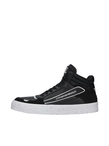 SNEAKERS ALTE CON SUOLA FANTASIA UOMO NERO