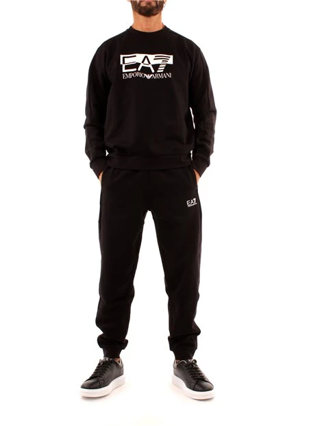 TUTA CON LOGO EA7 UOMO NERO