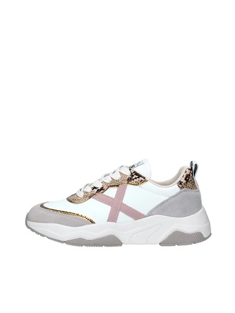 SNEAKERS PITONATA WAVE 149 DONNA BIANCO GRIGIO ROSA